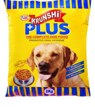 krunshi plus dog food
